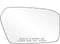 Fit System 80207 Passenger Side Non-Heated Mirror Glass w/Backing Plate, Ford Fusion, Mercury Milan, 4 13/16" x 7 11/16" x 8 1/16" (w/o Blind Spot...