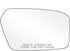 Fit System 80207 Passenger Side Non-Heated Mirror Glass w/Backing Plate, Ford Fusion, Mercury Milan, 4 13/16" x 7 11/16" x 8 1/16" (w/o Blind Spot...