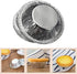 250 PCS Disposable Egg Tart Tins Molds Aluminum Foil Round Egg Tart Mold Pie Tins Pans Cake Cups Mould Makers Cupcake Cookie Circular Egg Tart Mol...