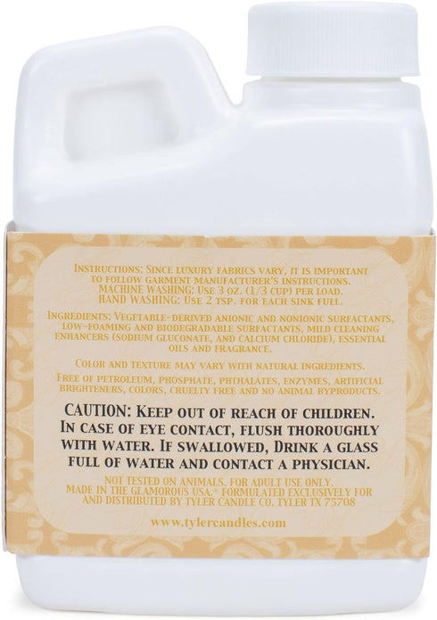 Elanze Designs Tyler Candle Glamorous and Luxurious High Efficient Wash 4 ounce Scented Fine Laundry Detergent Pack of 3; Diva, Fleur de Lis, Icon...