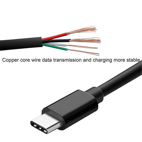 Suptig 2 Pack Charging Cable Compatible with Gopro hero12/11/10/9/8/7/6/5/hero Session gopro max Charging and Data Sync Cord(Black)...