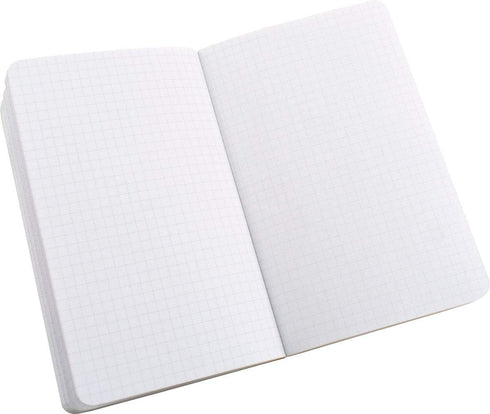 Zequenz Classic 360 Signature Series, Size: A6- Pocket, Color: Red, Paper: Grid, Soft Cover Notebook, Pocket size journal, 3.5" x 5.5",128 sheets/...