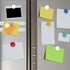 Magnetic Board Frameless Stainless Iron Strips, Magnetic Strips with Adhesive Backing Magnet Board Magnetic Bulletin Bar Board Memo Board with 10 ...