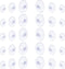 Whaline 30 Packs Suction Cup Plastic Sucker Pads Without Hooks, Clear, 3 Size, 45 mm, 30 mm, 20 mm...