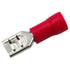 Baomain Red Female Insulated Spade Wire Connector 3/16'' Electrical Crimp Terminal 22-16 AWG 4.8 x 0.5mm FDD1.25-187 (0.187") (200PCS)...
