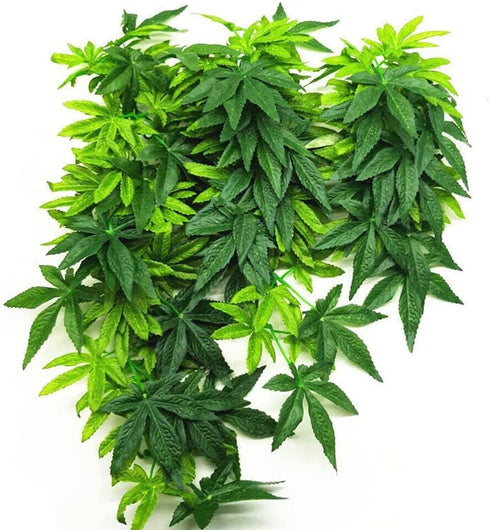 50cm/20in Aquarium Decorations Plants Artificial Fake Plastic Water Grass Plants for Fish Tank Aquarium Decor Artificial Hanging Plants...