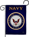 Breeze Decor US Navy USN Armed Forces Seabee Official Licensed United State American Military Retire Decorative, Garden Flag 13"x 18.5", Memorabil...