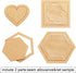 54 Pcs/Set Quilting Templates Quilt Stencils Handmade Mixed Quilt Templates Sewing Patterns Set Quilter Styling Tool Clear Acrylic Stencil DIY Too...