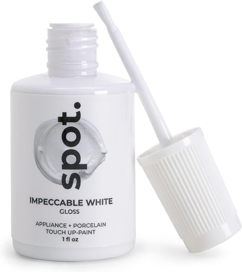 Touch Up Paint for Appliance, Porcelain, Sinks, Bathtubs, Appliances, Metal Surfaces, Tiles, Ceramics, and Fiberglass, White Gloss, 1 Fl Oz...