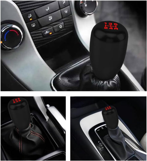 Car Gear Shift Knobs, Manual Gear Shift Knobs Replacement, Universal Car Accessories Interior Stick Shift Knob, Manual 5 Speed Universal Gear Stic...
