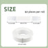 60 PCS Adhesive Carry Handle Plastic Self Adhesion Carrying Handle Strap Package Handles for Boxes and Bags Carry Strap with Handle for Moving Lif...