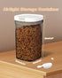 Large Food Storage Containers with Lid Airtight, 1.6QT/1800ML BPA Free Plastic Pantry Kitchen Canister for Flour, Sugar, Cereal, Coffee...