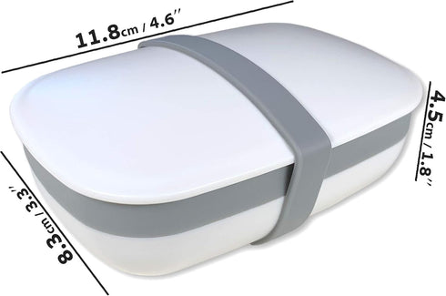 Travel Soap Box,soap Bar Holder Dish Container Case with Sponge saver Drain&Silicone Band,Strong Sealing,Leak Proof,Portable,Best for Bathroom,Sho...