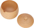 Wooden Seasoning Spice Jar, Sugar Bowl Pepper Seasoning Container Condiment Pots with Lid for Home Kitchen Restaurant(Wood)...