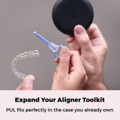 PUL Clear Aligner Removal Tool Compatible with Invisalign Removable Braces & Trays, Retainers, Dentures and Aligners - Hygienic Oral Care Accessor...