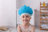 Baby Shower Cap Shield, Baby bath set shower cap/water cup/massage brush,Visor Hat for Eye and Ear Protection for 0-9 Years Old Children,Cute Crow...