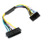 24 Pin to 18 Pin ATX PSU Power Adapter Cable for HP Z230/Z420/Z620 Motherboards 12inch/30cm...