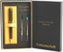 Stunning Ballpoint Pen with 24K Gold Trim, Switzerland Tip Point with Refills, Luxury Ball Point Pen Gift Set for Men Women, Nice Writing Pens for...