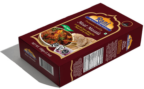 Rani Meat Curry Masala 21-Spice Blend 3.5oz (100g) ~ All Natural | Vegan | No Colors | Gluten Friendly | NON-GMO | Indian Origin...
