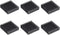 uxcell 10x35x35mm Black Aluminum Heatsink Thermal Adhesive Pad Cooler for Cooling 3D Printers 6Pcs...