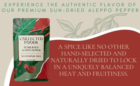 Premium Aleppo Pepper – Naturally Sun-Dried, All-Natural, Small Batch Spice by Pro Chefs for Deep Smoky Flavor & Balanced Heat (2oz Package)...