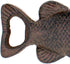 The Bridge Collection 5.90" Cast Iron Bass Bottle Opener - Fish Decor for Cabin, Mountain, Lake House Decor for Home- Camping Decor for Home - Coa...