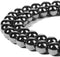 99Pcs 8mm Black Hematite Beads for Jewelry Making Natural Gemstone Round Loose Stone Spacer Beads Supplies Accessories for Bracelet Necklace with ...