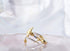Helen de Lete Little Snail On Flower Vine 925 Sterling Silver Open Ring...