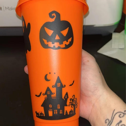 Halloween Silk Screen Stencils 4pcs (Stay Spooky 8.5x11 1Pc)...