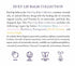 Duet Lip Balm Collection, Vegan Lip Balm Set, Beeswax Free, with Avocado Oil, Organic Jojoba Oil, and Vitamin E, Natural Moisturizer for Dry, Chap...