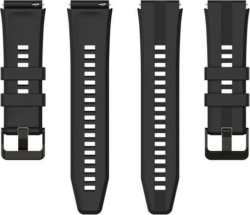 FitTurn 10-Pack Band Compatible with FITVII H56 Smart Watch Bands,22mm Quick Release Adjustable Silicone Strap Wristband Replacement Band for FITV...