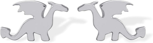 Boma Jewelry Sterling Silver Dragon Stud Earrings...