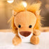 6 Pieces Jungle Stuffed Animal Forest Plush Lion Elephant Tiger Giraffe Plush Toy for Party Animal Themed (6zhidongwu)...