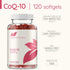 ClearFormulas Pure CoQ10 200mg Per Serving 120 Softgels Quick Absorption Non-GMO...