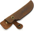 TOURBON Brown Leather Fixed Blade Knife Sheath with Snap Closure...