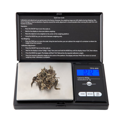 Weigh Gram Scale 600g x 0.1g,Pocket Scale, Digital Jewelry Scale, Food Scale, Kitchen Scale, Digital Pocket Scale...