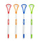 4-Pack Tongue Scraper Oral Care Kits – Plastic Dual-sided Tongue Brushes for Reducing Bad Breath, Includes Comfort Grip Handle, Ideal for Adults a...