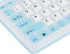 Heayzoki 103 Keys Foldable Silicone Keyboard USB Wired Rollup Keyboard Roll Up Soft Rubber Silicone Keyboard for PC Notebook Laptop Desktop Comput...