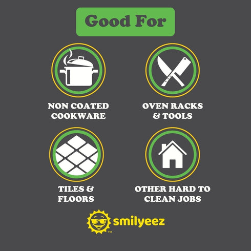 Smilyeez Heavy Duty Refill for Scrub Daddy Dish Daddy – (10 Pack) Dish Daddy Refills – Dish Daddy Sponge Replacement Head – Ideal for Dishwashing ...