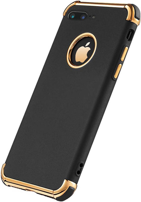 Compatible for iPhone 8 Plus Case, Ultra Slim Flexible Elegant Matte Cover Case Compatible for iPhone 8 Plus (Black)...