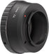 Adapter Ring for T2 T Mount Lens to Olympus Pen and Panasonic Lumix Micro Four Thirds (MFT, M4/3) Mount Mirrorless Camera Body EP5 E-PL7 GH4 GH5 G...