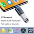 USB C to USB Adapter (3 Pack), USB C Adapter, Type C to USB 3.1 OTG Adapter for Smartphones Laptops Tablets Compatible with MacBook Pro, Samsung G...