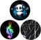 Multi-Functional Grip Mobile Phone Stands and Finger Holder (3 Pack) - Black Music Panda Blue Marble...