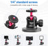 ULANZI Magnetic Camera Mount for GoPro, Strong Magnetic Mount with 360° Rotation Ball Head and Built-in 6 Magnets, Compatible with GoPro Hero 11/1...