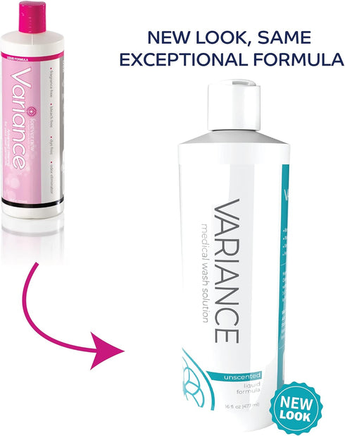 Variance by Forever New – Medical Wash Solution, Fragrance Free, 16 Fl Oz – Advanced Liquid Laundry Detergent for Compression Sportswear and Socks...