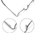 Half Frame Reading Glasses, Half Metal Moon Readers for Women Men 2 Pairs 1.25...