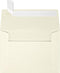 LUXPaper 4Bar A1 Invitation Envelopes | Peel & Press | 3 5/8" x 5 1/8" | Natural Linen | 80lb. Text | 50 Qty...