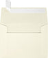 LUXPaper 4Bar A1 Invitation Envelopes | Peel & Press | 3 5/8" x 5 1/8" | Natural Linen | 80lb. Text | 50 Qty...