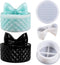 Bows Storage Box Mold Round Resin Box Molds with Lids Jewellery Organizer Casting Mold Epoxy Casting Silicone Mould DIY Resin Crafts Moulds for Ho...