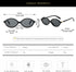 Gleyemor Retro Oval Sunglasses for Women and Men Small 90s Style Glasses...